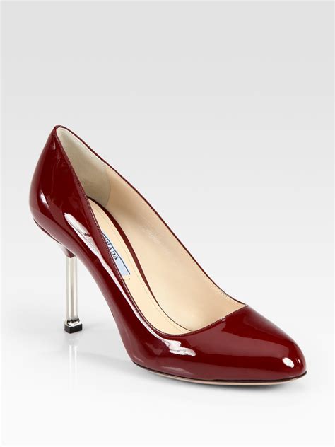 prada classic heels|prada high heel pumps.